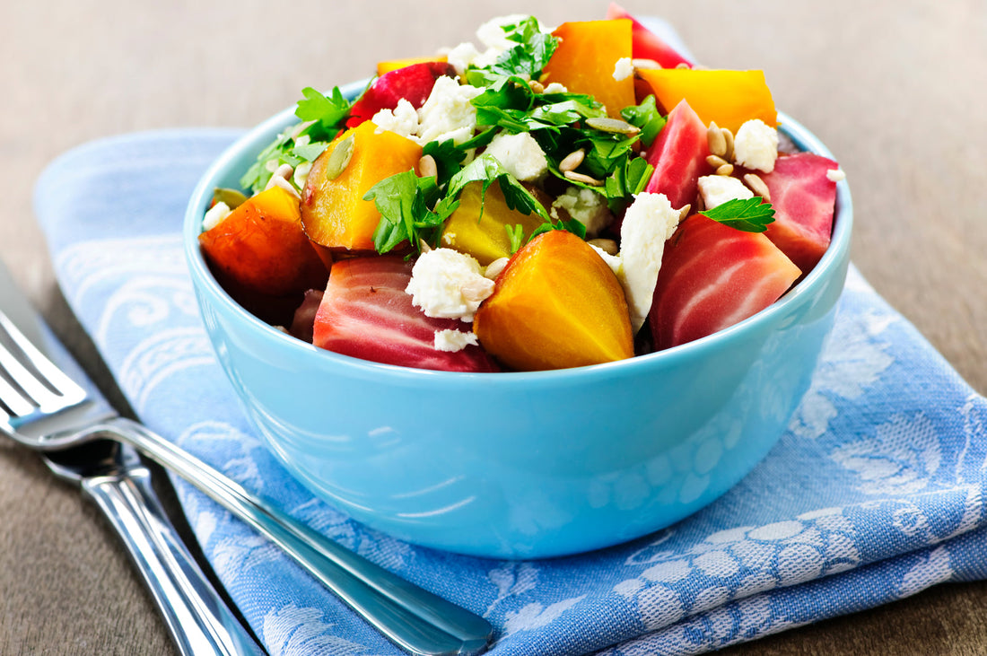 Roasted Golden Beets